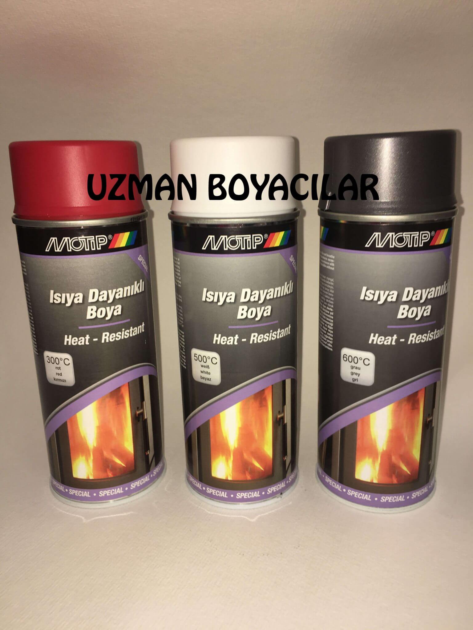 Isıya Dayanıklı Sprey Boya - Uzman Boyacılar